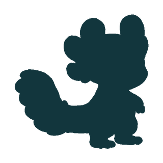 Corallite silhouette