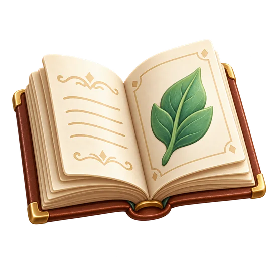 The field guide from the current game